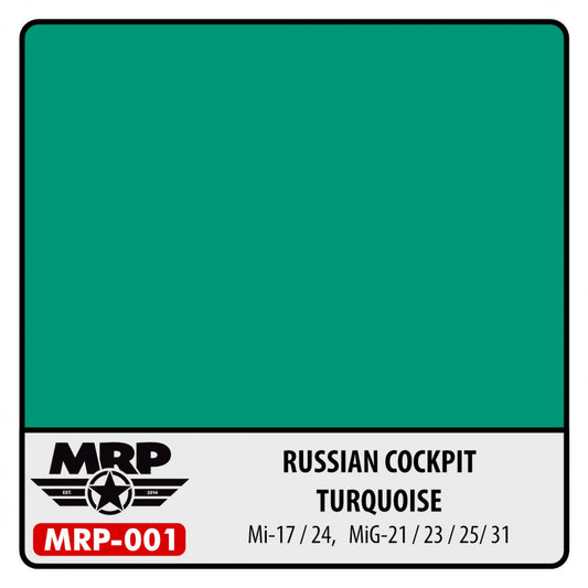 MRP Russian Cockpit Turquoise