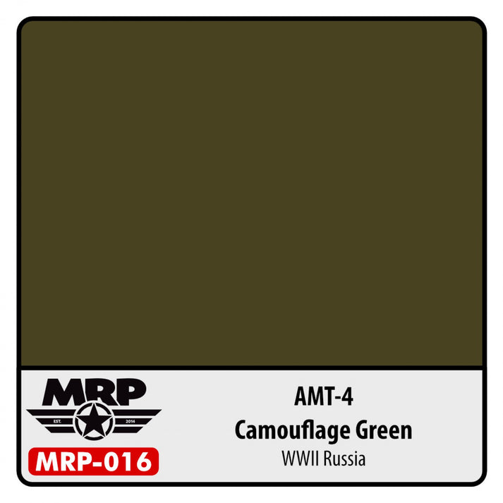 MRP-016 AMT-4 Camouflage Green - Mr. Paint – Carpet Monster Hobbies