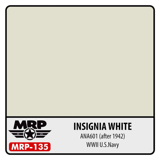 MRP WWII US - Insignia White ANA601 (after 1942)