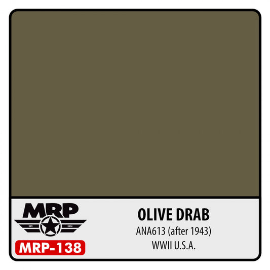MRP WWII US - Olive Drab ANA613 (after 1943)