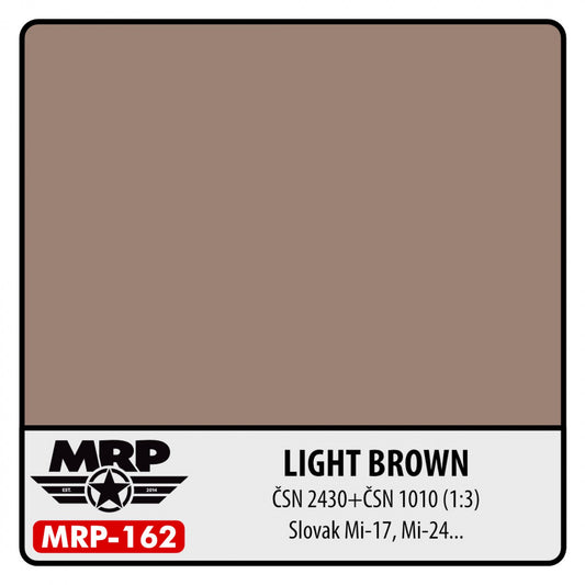 MRP Light Brown ČSN 2430/ČSN 1010
