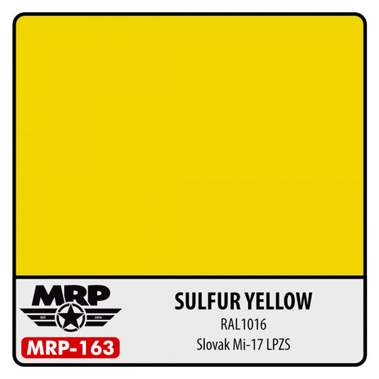 MRP Sulfur Yellow (RAL 1016)