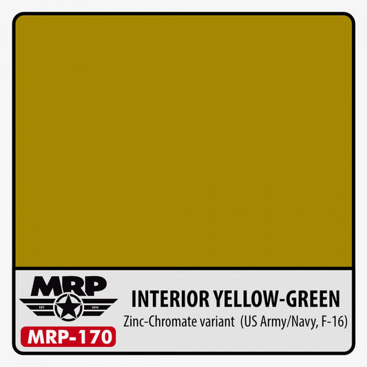 MRP Interior Yellow - Green  (F-16)