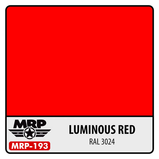 MRP Luminous Red (RAL 3024)