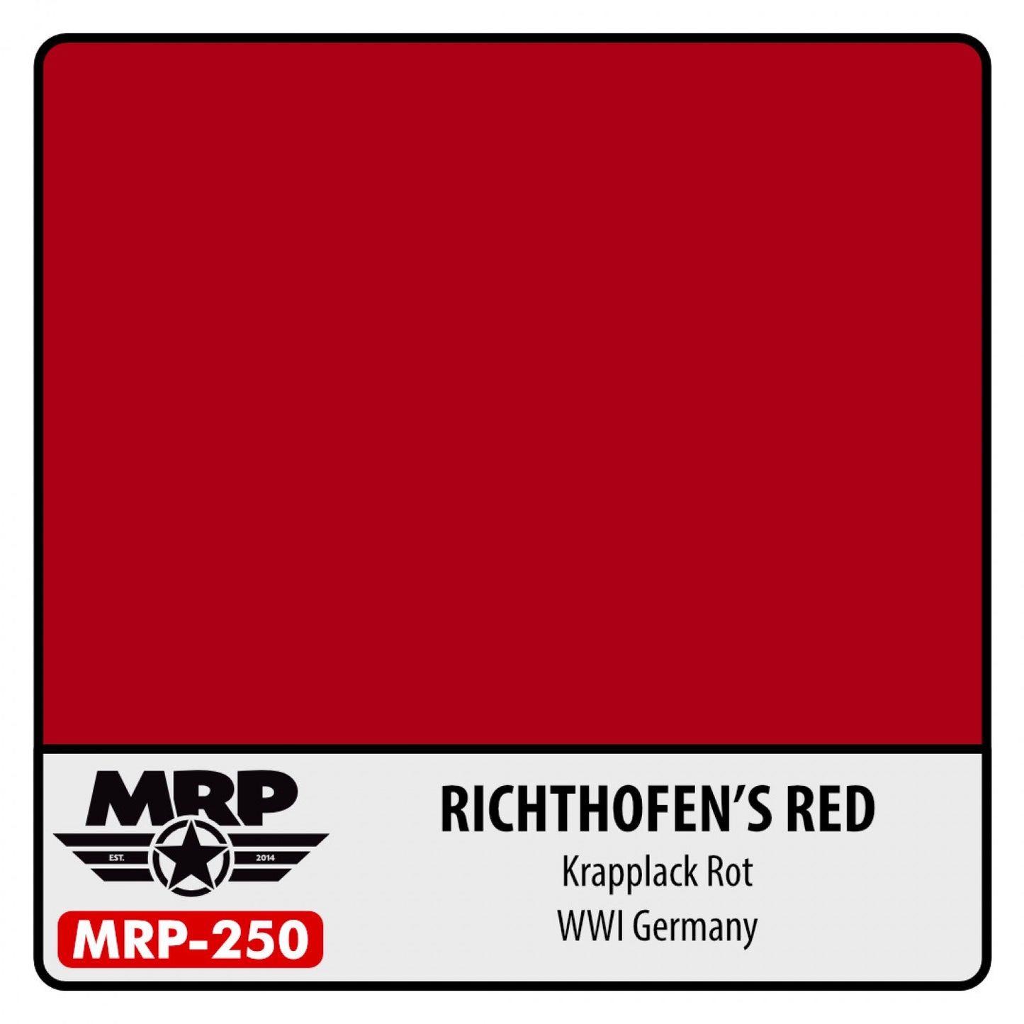 MRP Richthofen‘s Red (Krapplack Rot) – WWI Germany