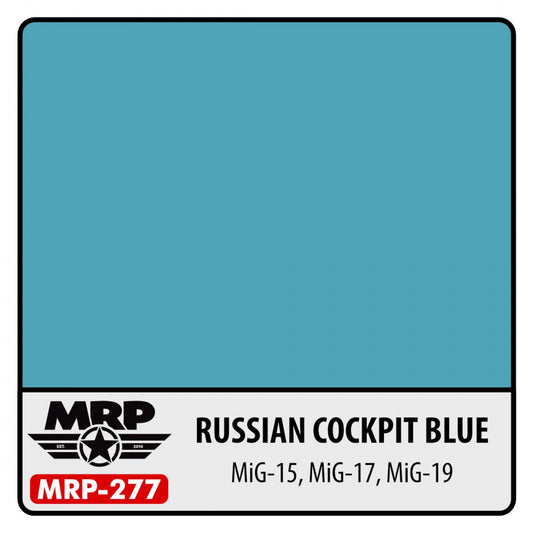 MRP Russian Cockpit Blue (Mig-15, Mig-17, Mig-19)