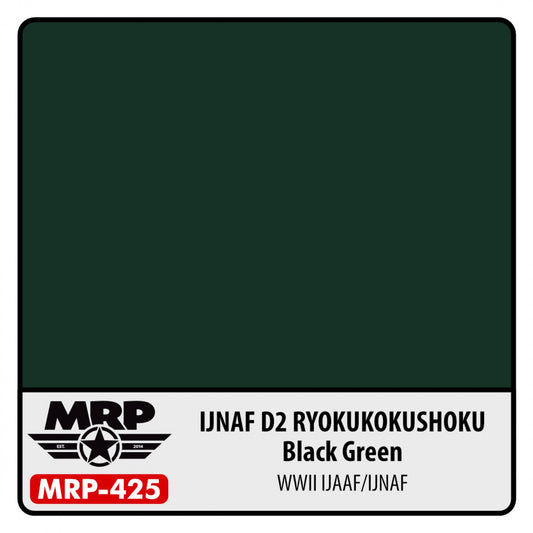 MRP IJNAF D2 Ryokukokushoku (Black Green)