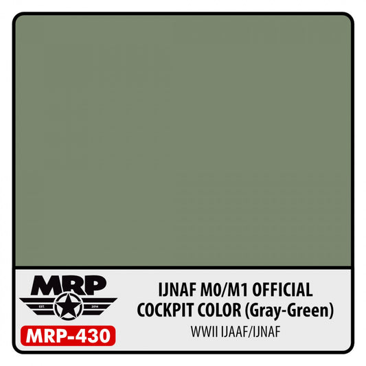 MRP IJNAF M0/M1 Official Cockpit Color (Gray Green)