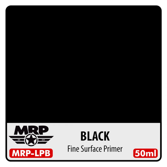 MRP Fine Surface Primer - Black (50ml)