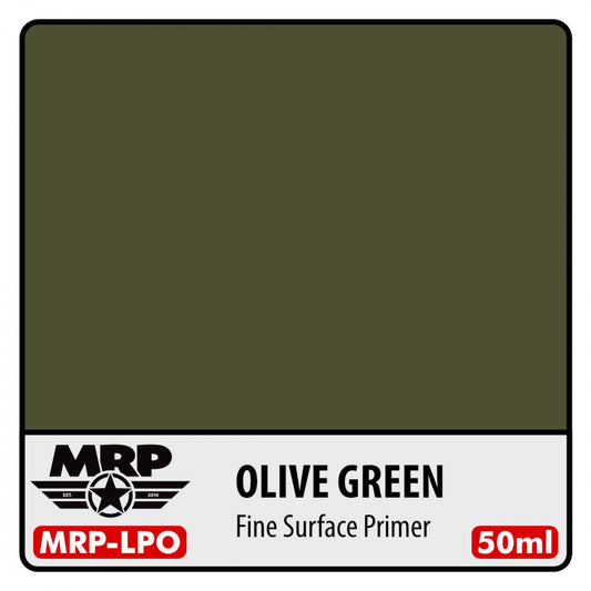 MRP Fine Surface Primer - Olive Green (50ml)