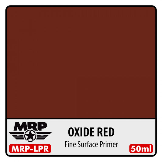 MRP Fine Surface Primer - Oxide Red (50ml)