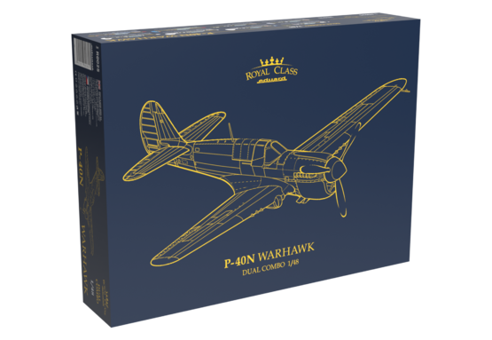 Eduard 1/48 P-40N WARHAWK ROYAL CLASS DUAL COMBO