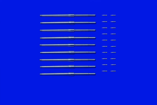 Tamiya 1/350 Metal 46Cm Gun Barrels W/Projectiles