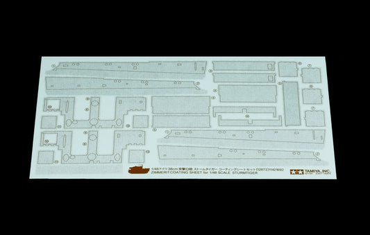Tamiya 1/48 Sturmtiger Zimmerit Coating Sheet