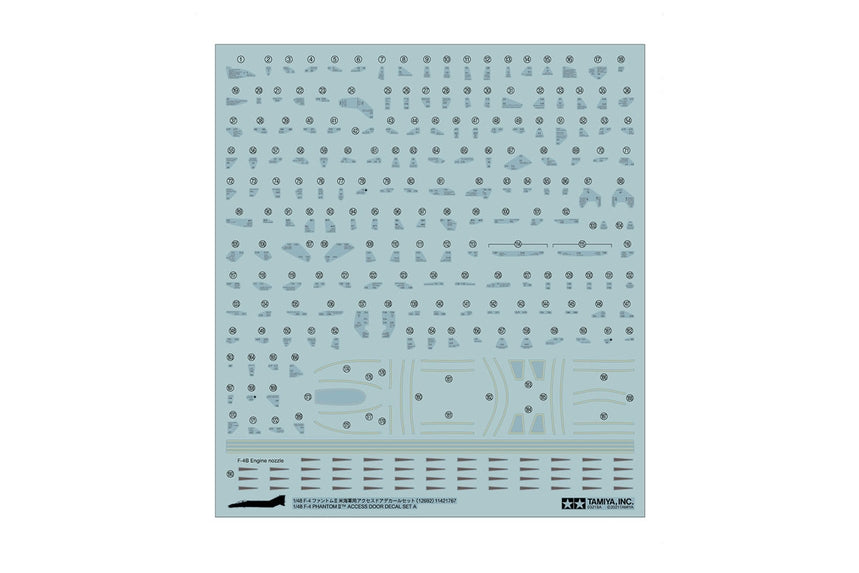 Tamiya 1/48 F-4 Phantom II Decal Set A