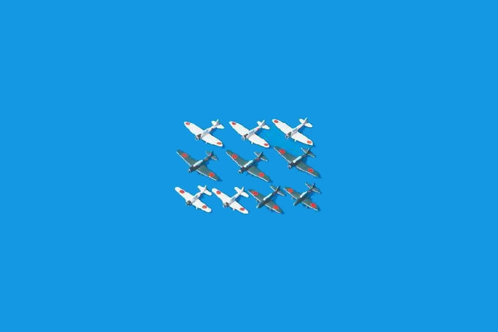 Tamiya 1/700 Japanese Naval Planes