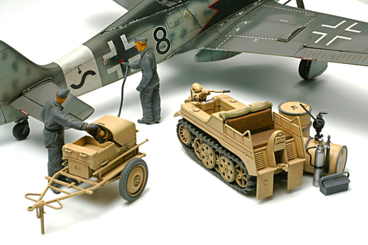Tamiya 1/48 German Kettenkraftrad W/Aircraft Power Supply