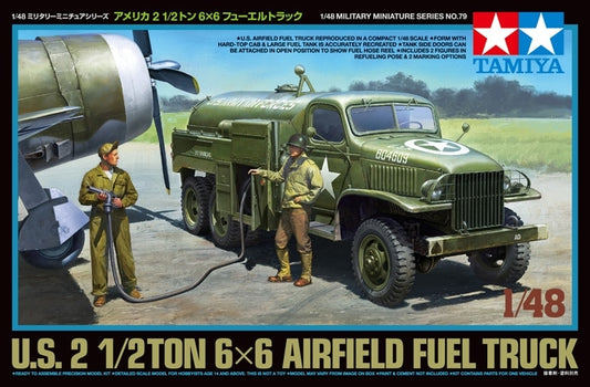 Tamiya 1/48 Us Airfield Fuel Truck 2 1/2 Ton 6X6