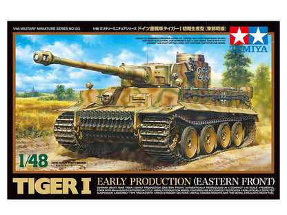 Tamiya 1/48 German Heavy Tank Tiger I Early Prod. Eastern Front
