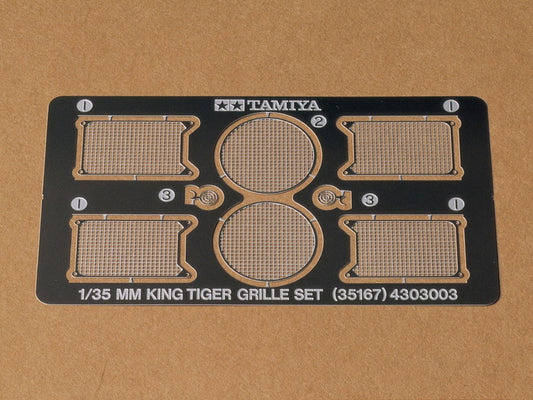 Tamiya 1/35 King Tiger Etched Grille