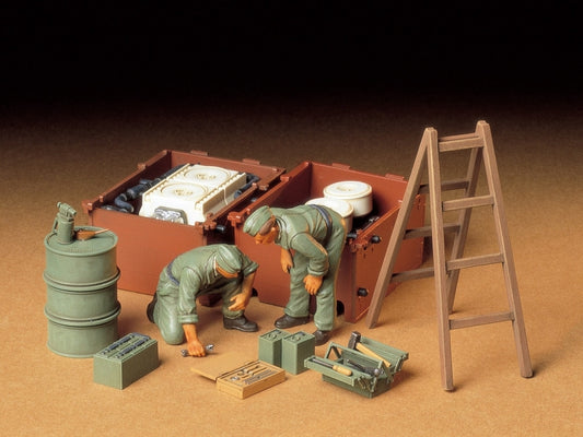 Tamiya 1/35 German Tank Maintenance Crew