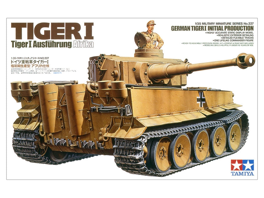 Tamiya 1/35 German Tiger I Initial Prod.