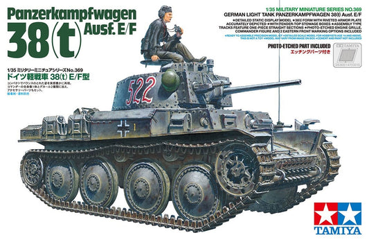 Tamiya 1/35 Panzer 38(T) Ausf.E/F