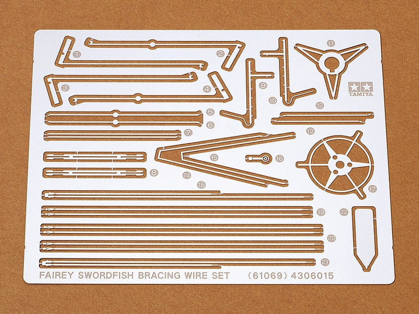 Tamiya Fairey Swordfish Etched Parts - tam61069