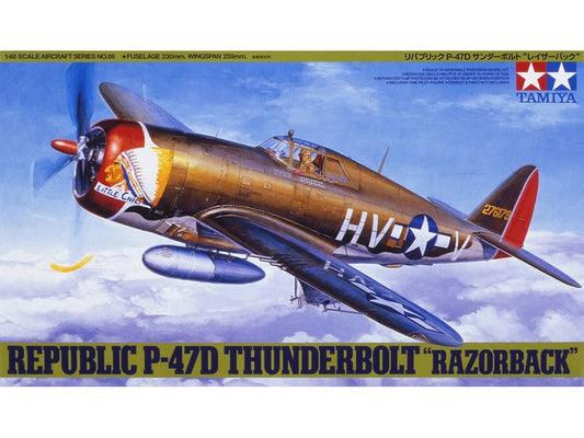 Tamiya 1/48 Republic P-47D Thunderbolt "Razorback"