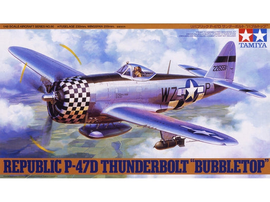 Tamiya 1/48 P-47D Thunderbolt Bubbletop