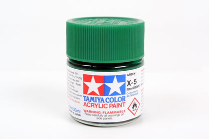 Tamiya Acrylic X-5 Green 23Ml Bottle