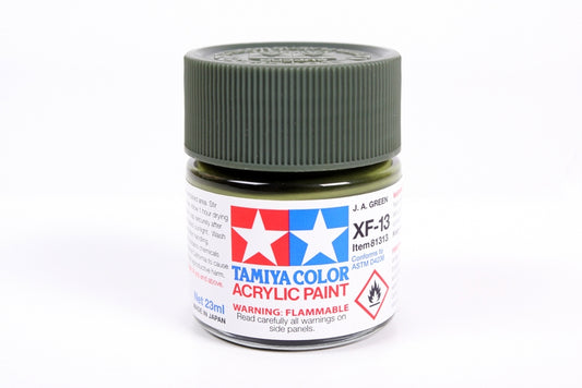 Tamiya Acrylic Xf-13 J.A. Green 23Ml Bottle