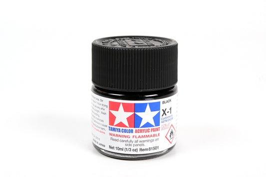 Tamiya Acrylic Mini X-1 Black