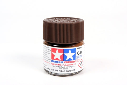 Tamiya Acrylic Mini X-9 Brown