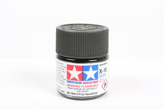 Tamiya Acrylic Mini X-10 Gun Metal