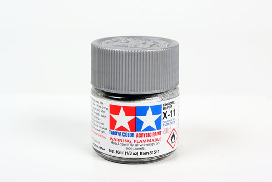 Tamiya Acrylic Mini X-11Chrome Silver
