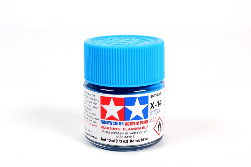 Tamiya Acrylic Mini X-14 Sky Blue