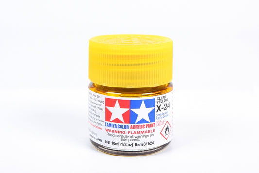 Tamiya Acrylic Mini X-24 Clear Yellow
