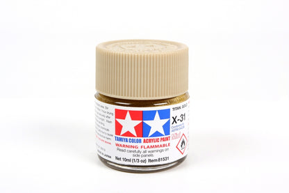 Tamiya Acrylic Mini X-31 Titan Gold