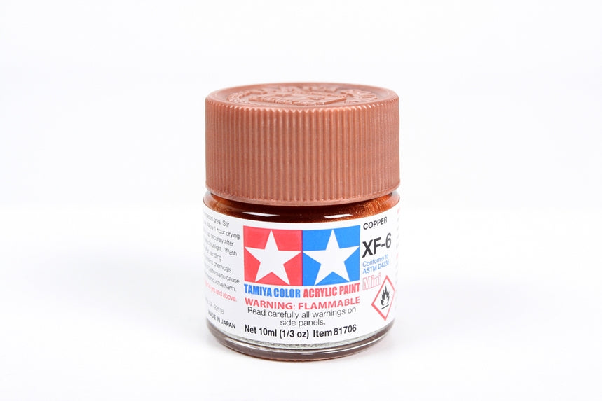 Tamiya Acrylic Mini Xf-6 Copper