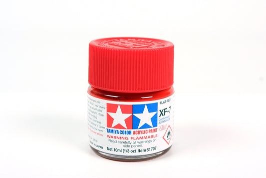 Tamiya Acrylic Mini Xf-7 Flat Red