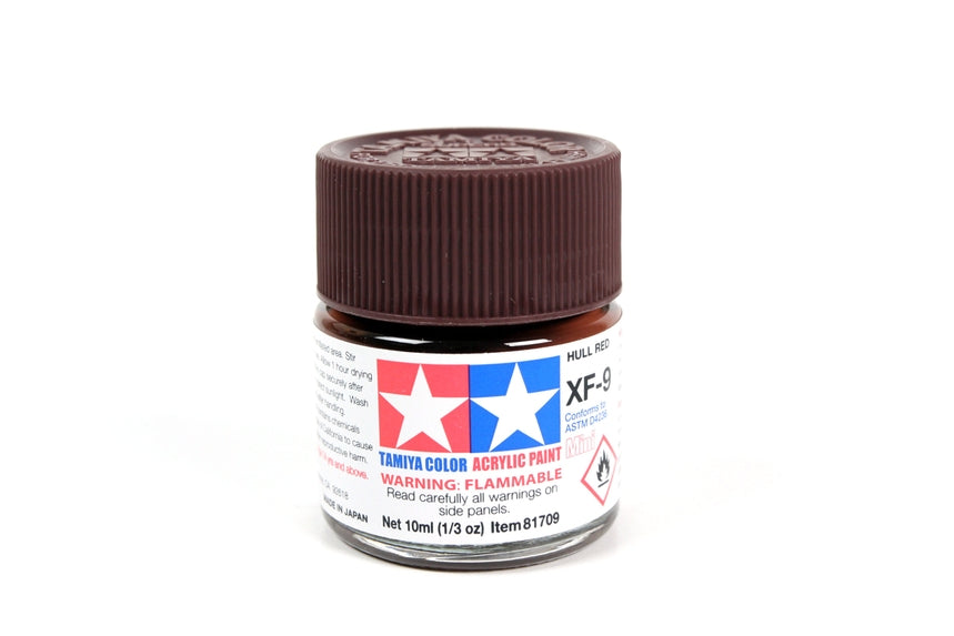 Tamiya Acrylic Mini Xf-9 Hull Red