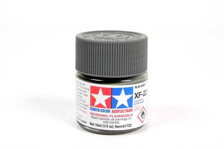 Tamiya Acrylic Mini Xf-22 RLM Gray