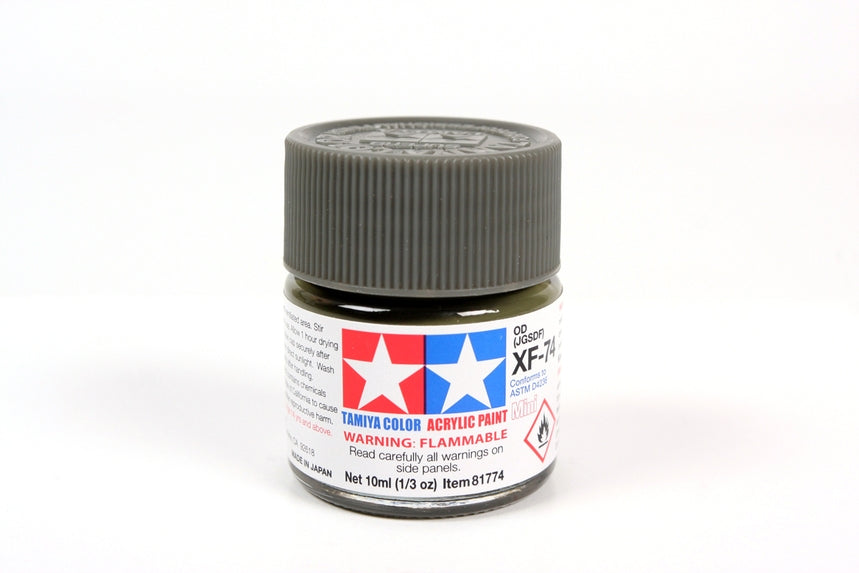 Tamiya Acrylic Mini Xf-74 Olive Drab