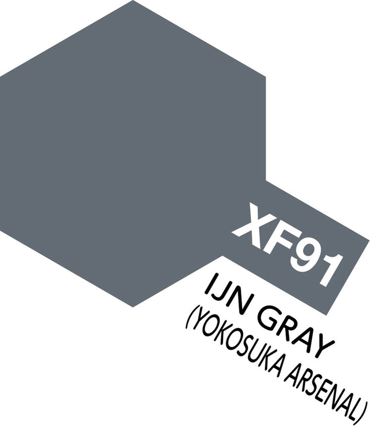 Tamiya Acrylic Mini Xf-91 Ijn Gray Yokosuka Arsenal