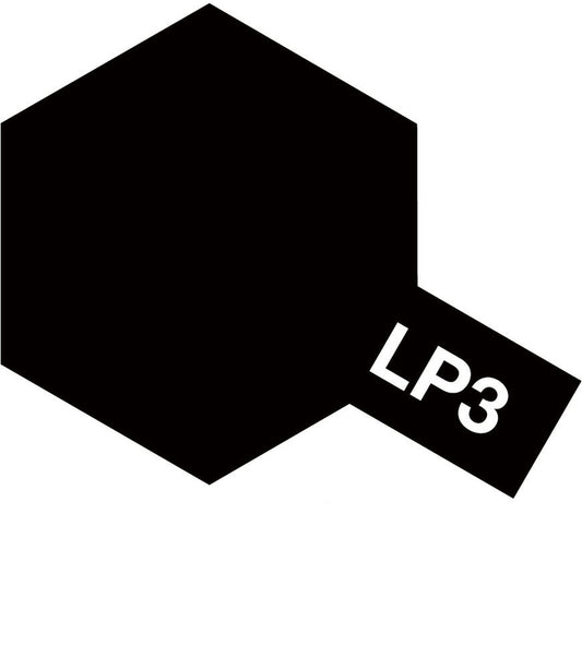 Tamiya Lacquer Lp-3 Flat Black