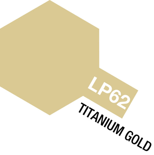 Tamiya Lacquer Lp-62 Titanium Gold