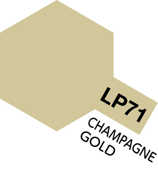 Tamiya Lacquer Lp-71 Champagne Gold