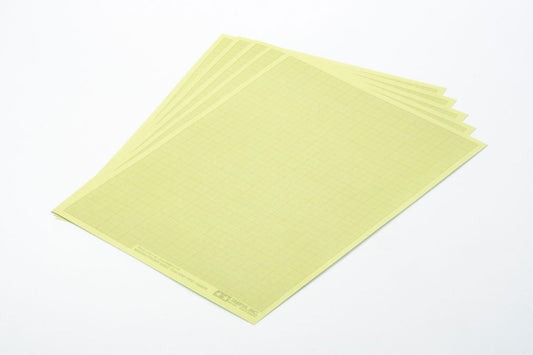 Tamiya Masking Sticker Sheet (5Pcs) 1Mm Grid Type