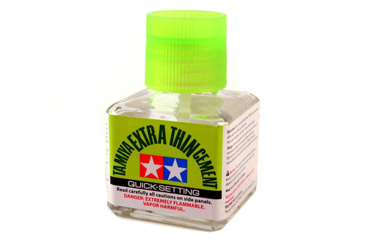Tamiya Extra-Thin Cement 40Ml (Quick-Setting)
